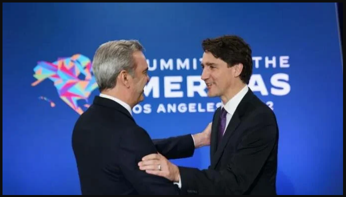 Abinader habla con el primer ministro canadiense sobre necesidad de solucionar crisis en Haití