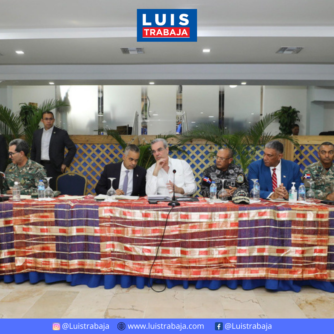 Luis Abinader lidera encuentro para dar seguimiento al Plan de Seguridad