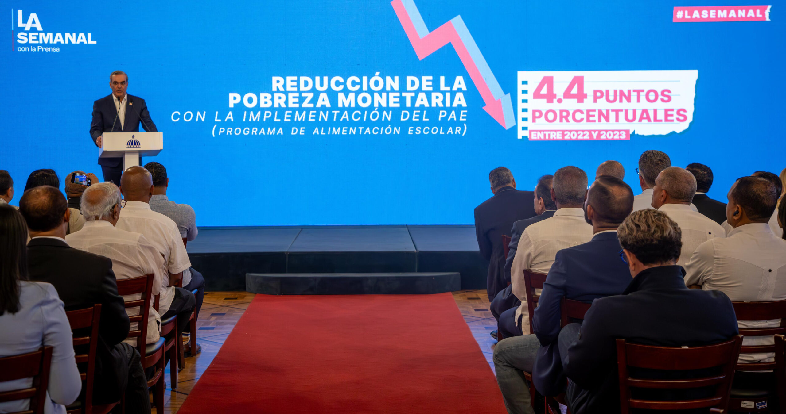 Presidente Abinader destaca avances de Inabie en beneficio de estudiantes dominicanos