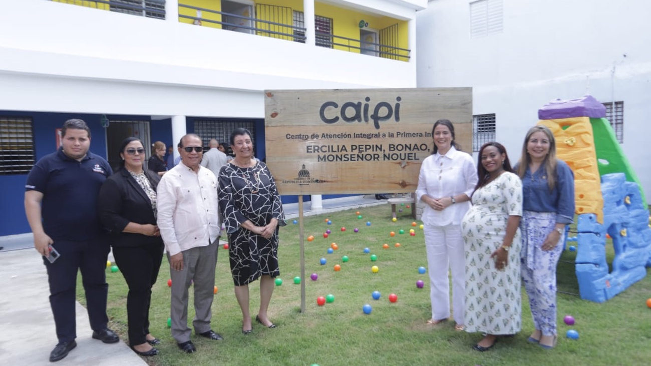 Inaipi inaugura Caipi Comunitario Ercilia Pepín en Bonao
