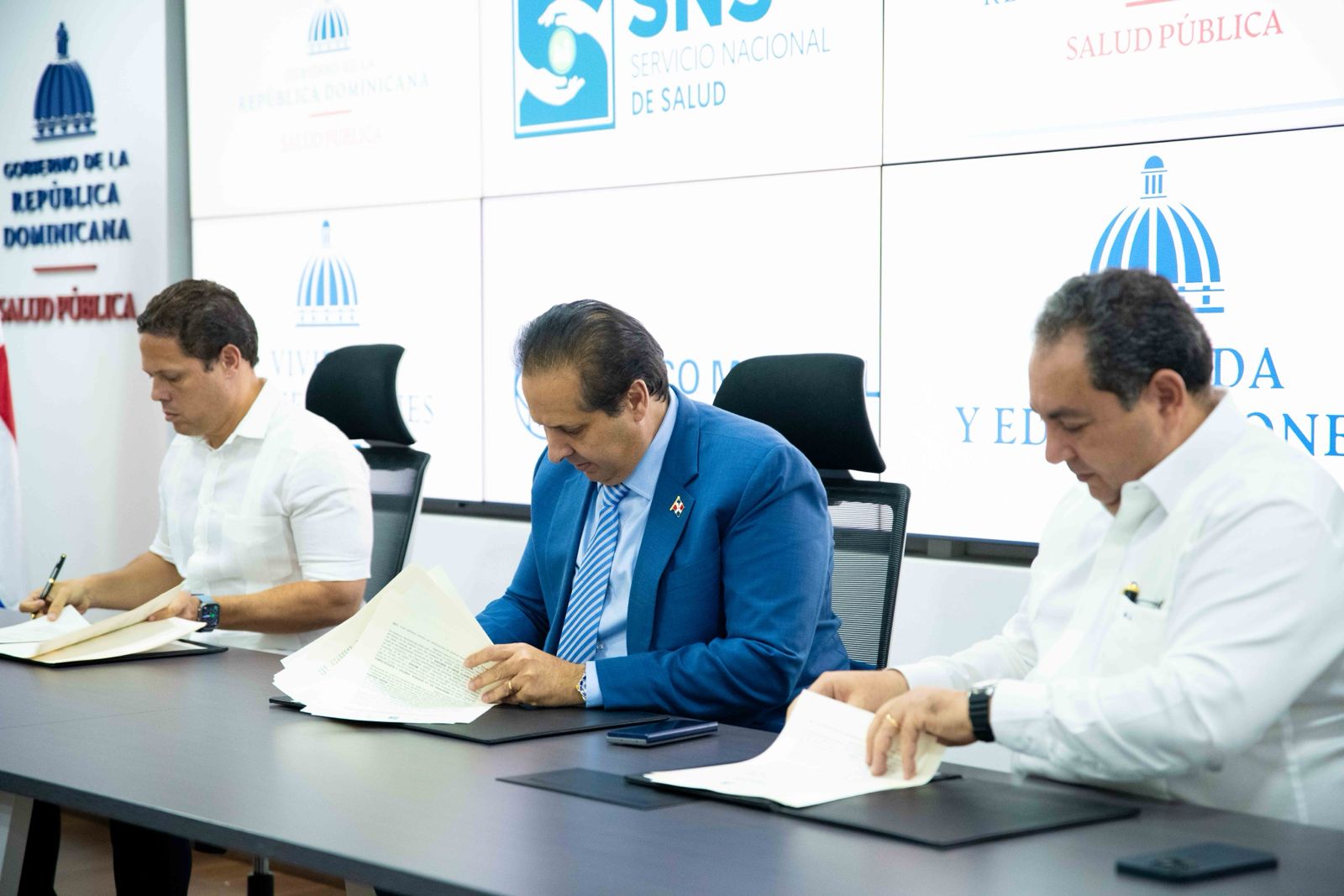 MSP, Mived y SNS se unen para reforzar el Sistema Nacional de Salud