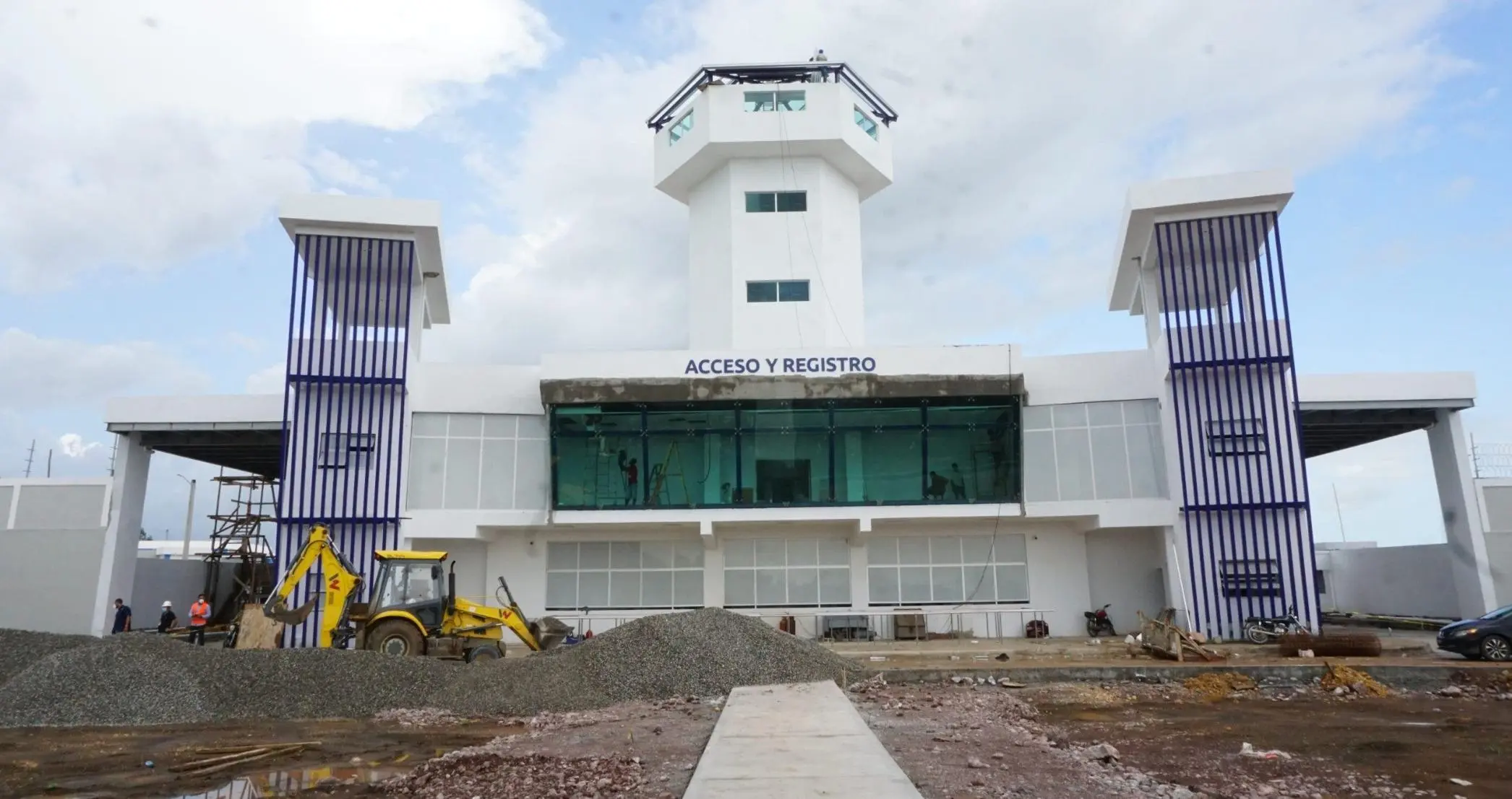 Avanzan obras de ampliación en el Centro de Corrección y Rehabilitación Las Parras