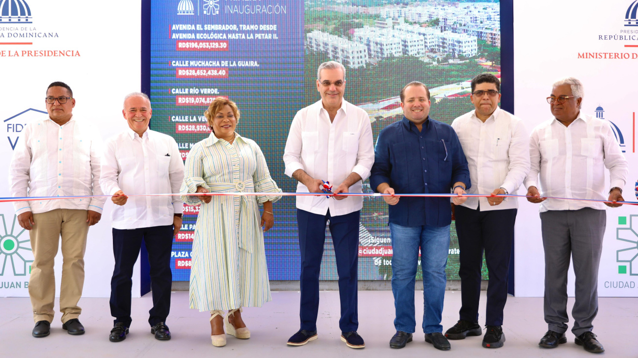Inauguración de infraestructuras clave en Ciudad Juan Bosch