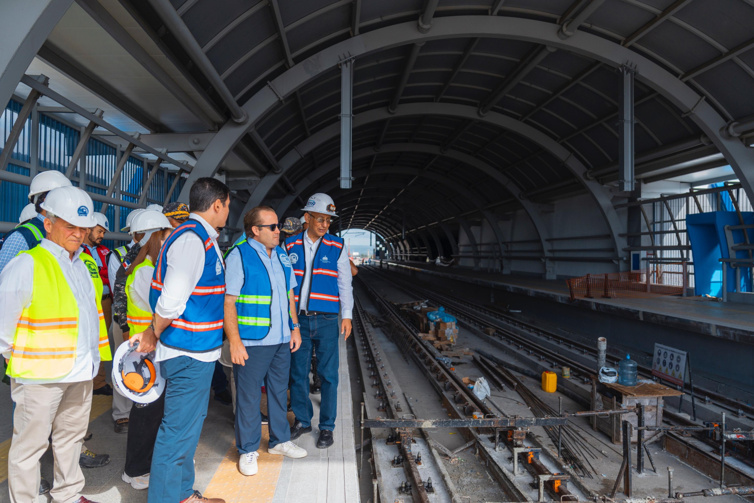 Avanza la extensión de la Línea 2C del Metro de Santo Domingo