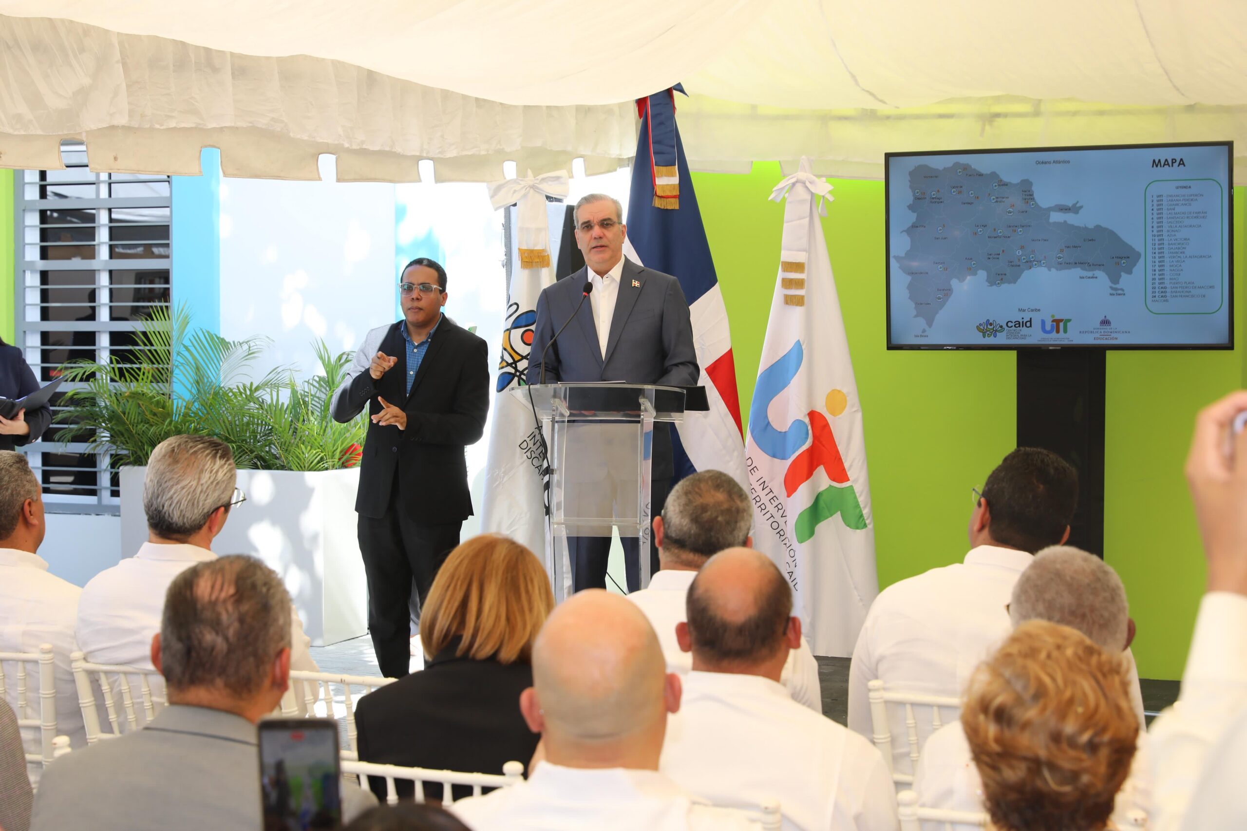 Abinader inaugura primera Unidad de Intervención Terapéutica Territorial del CAID